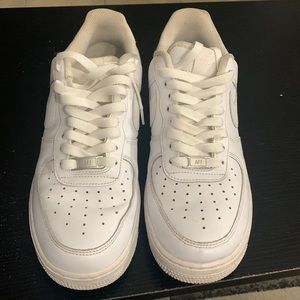 White Air Force 1s